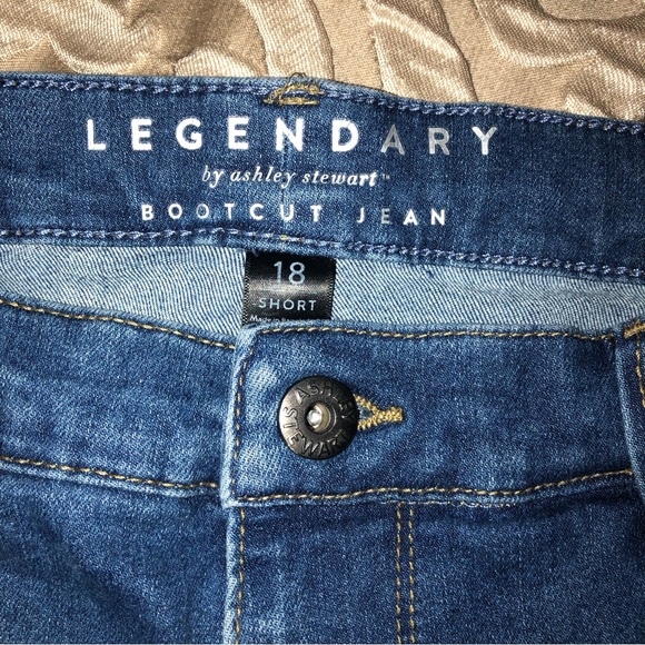 Ashley Stewart Legendary Bootcut Jeans in size 18 - Picture 3 of 7